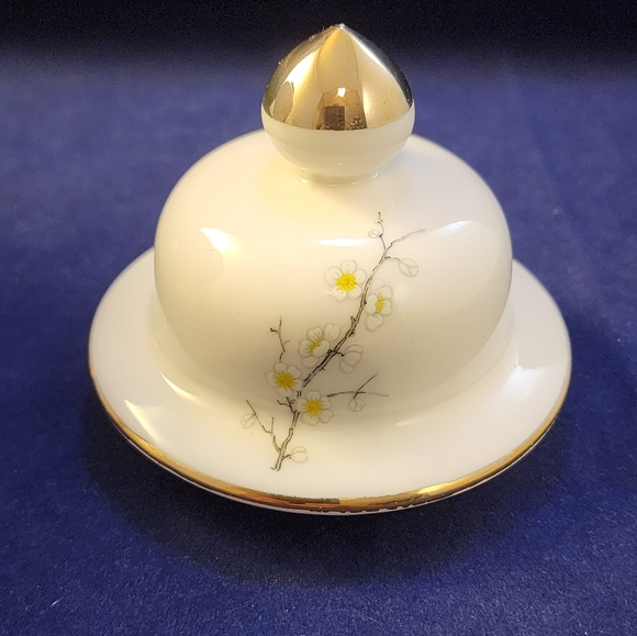 Vtg Jay Fine China Lidded Ginger Jar Japan 8" Exotic Birds - Picture 8 of 12